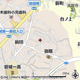 福島県いわき市内郷御厩町下宿16周辺の地図