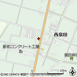 新潟県南魚沼市西泉田278周辺の地図