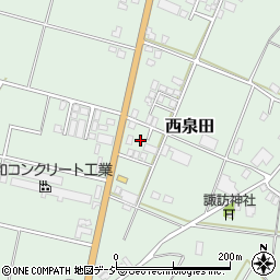 新潟県南魚沼市西泉田276周辺の地図