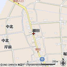 福島県いわき市平下大越（細田）周辺の地図