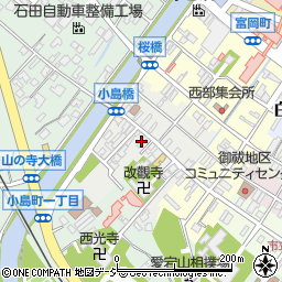 田中屋精肉店周辺の地図