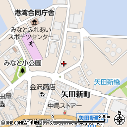 石川県七尾市矢田新町ヘ周辺の地図
