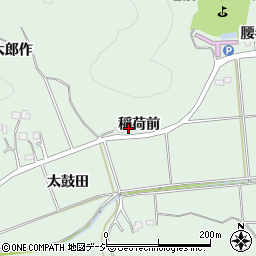 福島県いわき市平菅波稲荷前周辺の地図