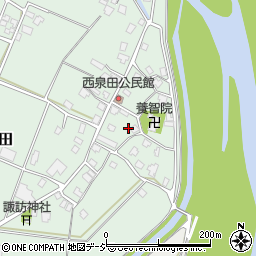 新潟県南魚沼市西泉田561周辺の地図