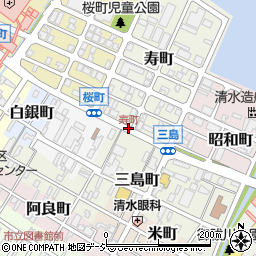 寿町周辺の地図