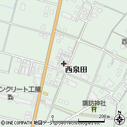 新潟県南魚沼市西泉田181周辺の地図