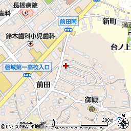 福島県いわき市内郷御厩町下宿17-15周辺の地図
