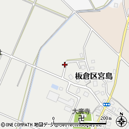 新潟県上越市板倉区宮島周辺の地図