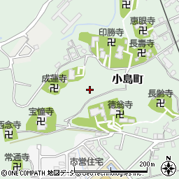 石川県七尾市小島町周辺の地図