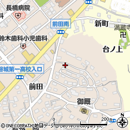 福島県いわき市内郷御厩町下宿17-17周辺の地図