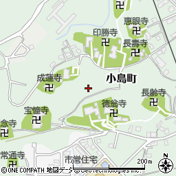 石川県七尾市小島町リ周辺の地図