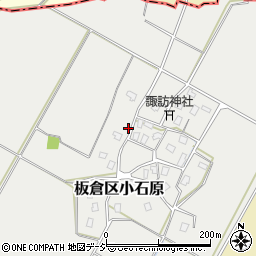 新潟県上越市板倉区小石原247周辺の地図