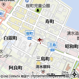 ランドリー君七尾店周辺の地図