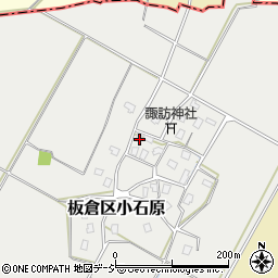 新潟県上越市板倉区小石原197周辺の地図
