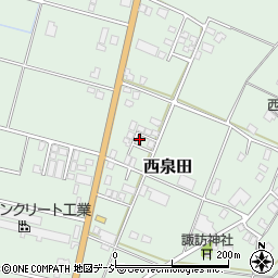 新潟県南魚沼市西泉田180周辺の地図