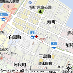 米田呉服店周辺の地図