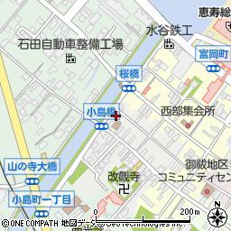 奥原たたみ店周辺の地図