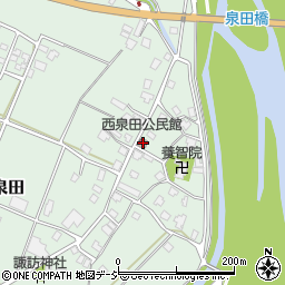 新潟県南魚沼市西泉田555周辺の地図