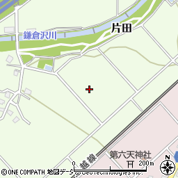 新潟県南魚沼市片田周辺の地図