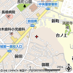 福島県いわき市内郷御厩町下宿126周辺の地図