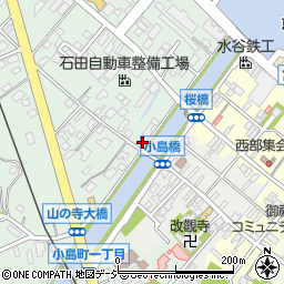 石川県七尾市小島町ホ16周辺の地図