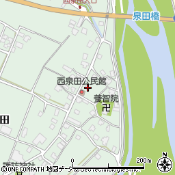 新潟県南魚沼市西泉田556周辺の地図
