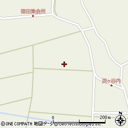 石川県志賀町（羽咋郡）徳田（タ）周辺の地図