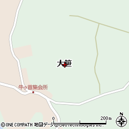 石川県羽咋郡志賀町大笹周辺の地図
