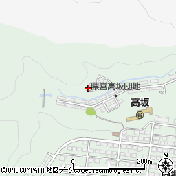 福島県いわき市内郷高坂町筬ケ作周辺の地図