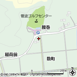 福島県いわき市平菅波数町周辺の地図