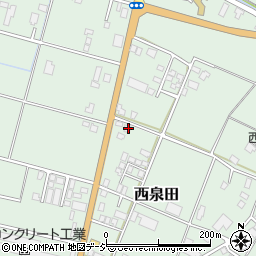 新潟県南魚沼市西泉田155周辺の地図