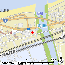 トヨタカローラ北越糸魚川店周辺の地図