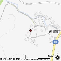 石川県七尾市直津町カ43周辺の地図