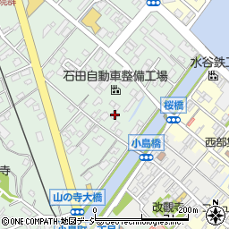 北川ヒューテック株式会社　七尾営業所周辺の地図
