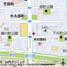 福島県いわき市平下の町1-5周辺の地図