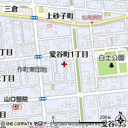 福島県いわき市平愛谷町１丁目周辺の地図