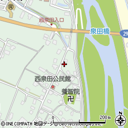 新潟県南魚沼市西泉田502-1周辺の地図