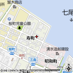 株式会社北陸電機商会　七尾営業所周辺の地図