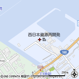 西日本資源再開発株式会社七尾営業所周辺の地図
