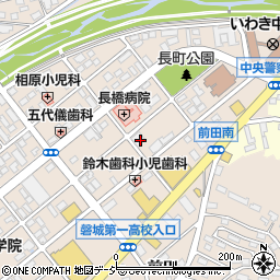 長橋病院周辺の地図