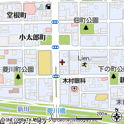 福島県いわき市平下の町1周辺の地図