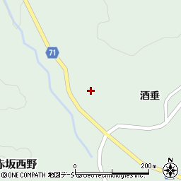 鮫川村役場　さめがわこどもセンター周辺の地図