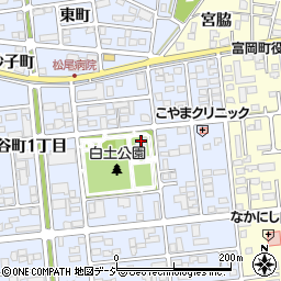 愛谷町パークセンター周辺の地図