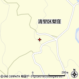 新潟県上越市清里区梨窪175-1周辺の地図