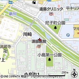 福島県いわき市平橋下4周辺の地図