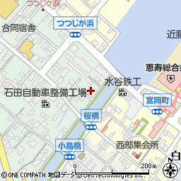 石川県七尾市小島町ホ83周辺の地図