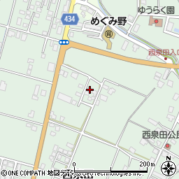 新潟県南魚沼市西泉田169周辺の地図