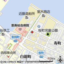 共和鉄工株式会社　桜町工場周辺の地図