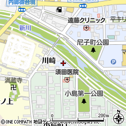 福島県いわき市平橋下周辺の地図