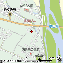 新潟県南魚沼市西泉田498周辺の地図